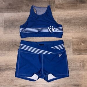Cheer Athletics Best in Blue Athletic  Set